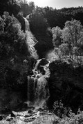 Roadside waterfall -
