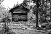 Old barn near Jävre